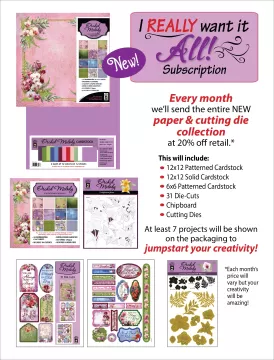 I REALLY Want it All (+ Cutting Dies)